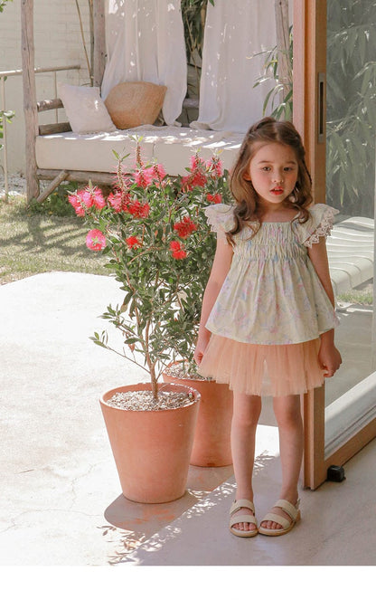 スカート チュチュチュール重ね着バレリーナスカート【mh0010294】