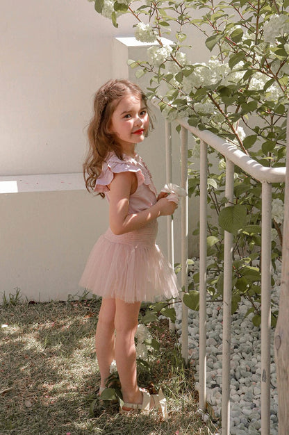 スカート チュチュチュール重ね着バレリーナスカート【mh0010294】