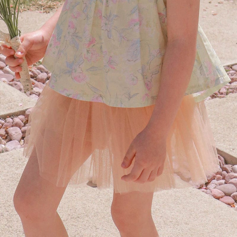 スカート チュチュチュール重ね着バレリーナスカート【mh0010294】