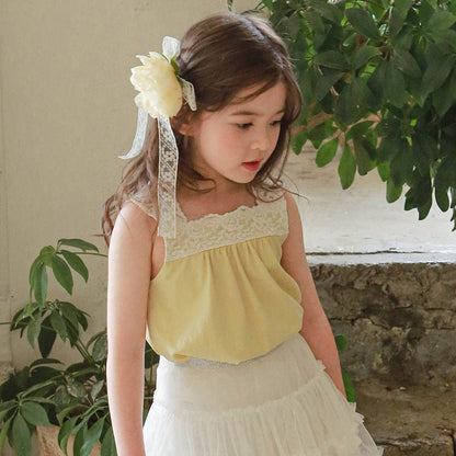 タンクトップ・キャミソール・ノースリーブトップス レースエッジノースリーブスクエアネックトップス【mh0010297】