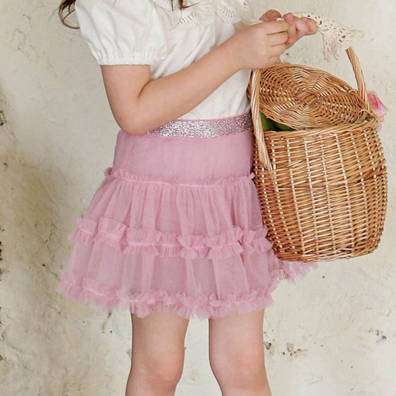 スカート チュチュチュールティアードスカート【mh0010299】