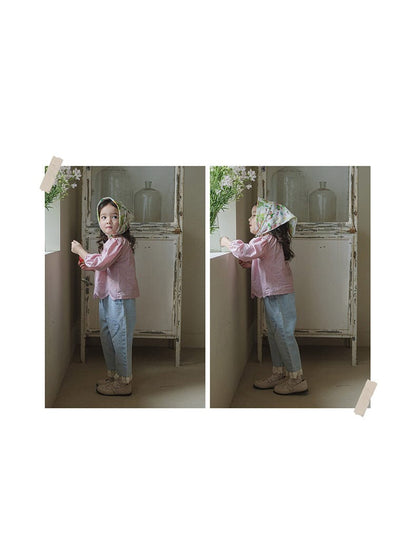 長袖シャツ・ブラウス スクエアネックレースブラウス長袖トップス刺繍カットワーク【mh0010823】