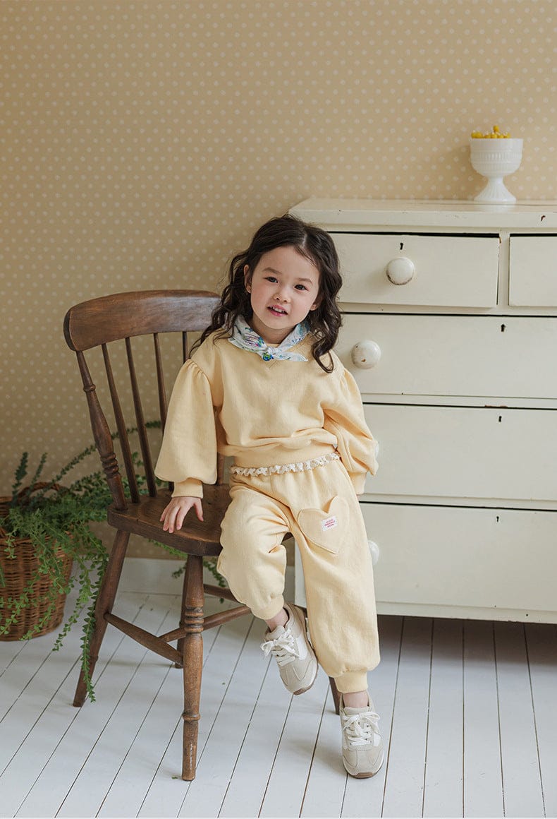 ロングパンツ・スウェットパンツ ハートポケットスウェットパンツ リブウエスト裾リブパンツ【mh0010826】