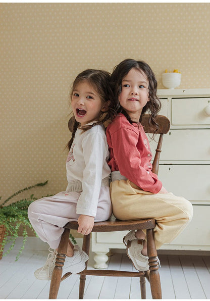 ロングパンツ・スウェットパンツ ハートポケットスウェットパンツ リブウエスト裾リブパンツ【mh0010826】