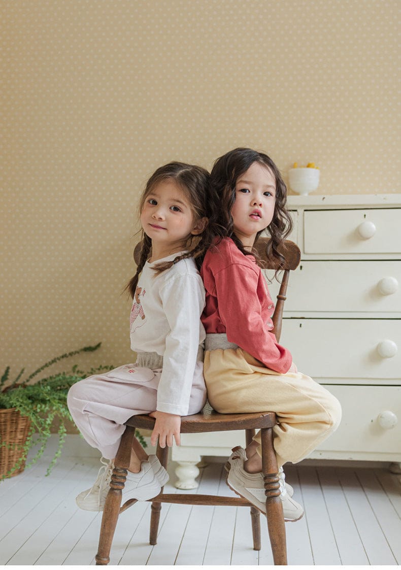 ロングパンツ・スウェットパンツ ハートポケットスウェットパンツ リブウエスト裾リブパンツ【mh0010826】