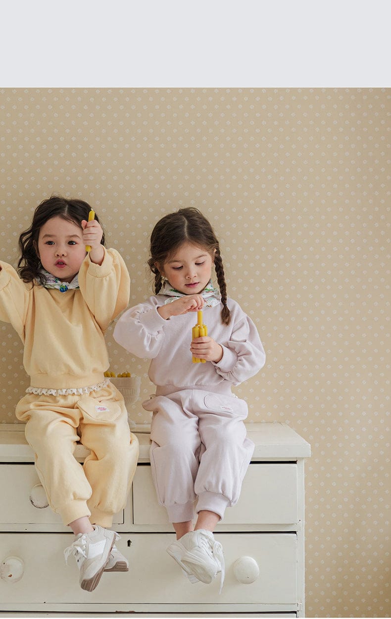 ロングパンツ・スウェットパンツ ハートポケットスウェットパンツ リブウエスト裾リブパンツ【mh0010826】