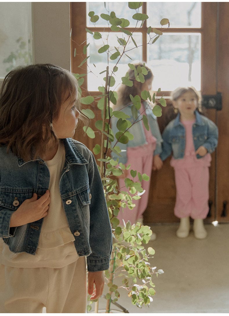 トレーナー・フーディ ショルダーフリルスウェットシャツ ラウンドネックプルオーバー 長袖トップス【mh0010829】