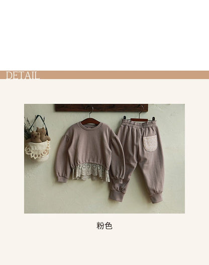 ロングパンツ・スウェットパンツ ワイドシルエットスウェットパンツ イージーウエスト裾リブボトムス【mh0010834】