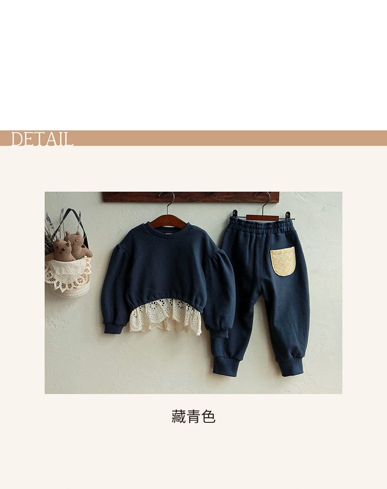 ロングパンツ・スウェットパンツ ワイドシルエットスウェットパンツ イージーウエスト裾リブボトムス【mh0010834】