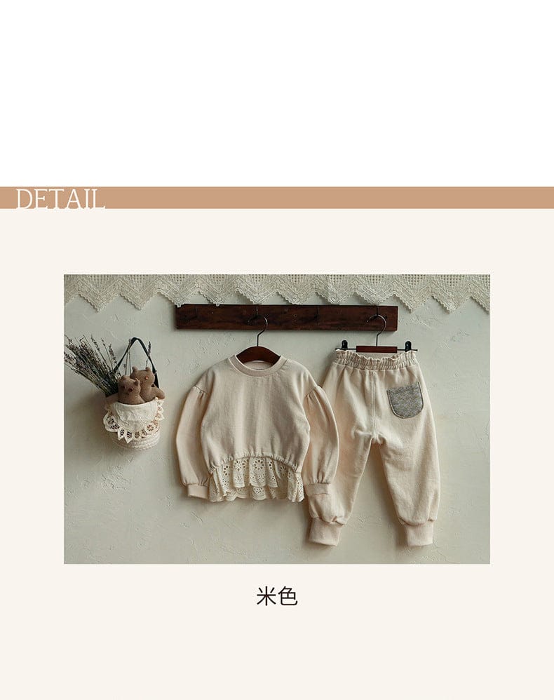 ロングパンツ・スウェットパンツ ワイドシルエットスウェットパンツ イージーウエスト裾リブボトムス【mh0010834】