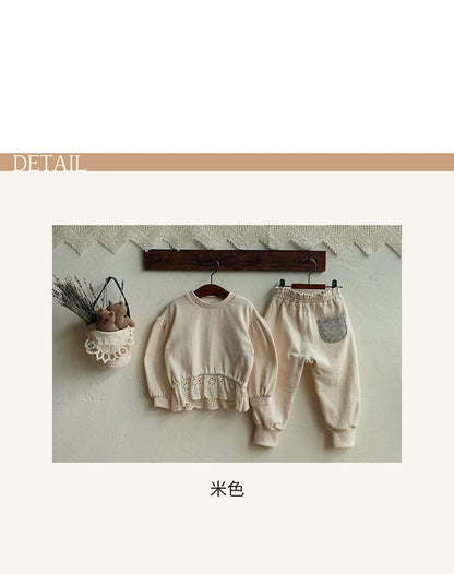 ロングパンツ・スウェットパンツ ワイドシルエットスウェットパンツ イージーウエスト裾リブボトムス【mh0010834】