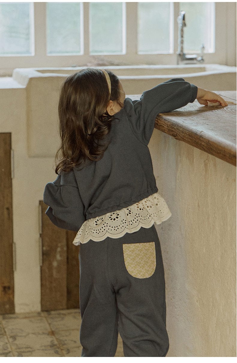 ロングパンツ・スウェットパンツ ワイドシルエットスウェットパンツ イージーウエスト裾リブボトムス【mh0010834】