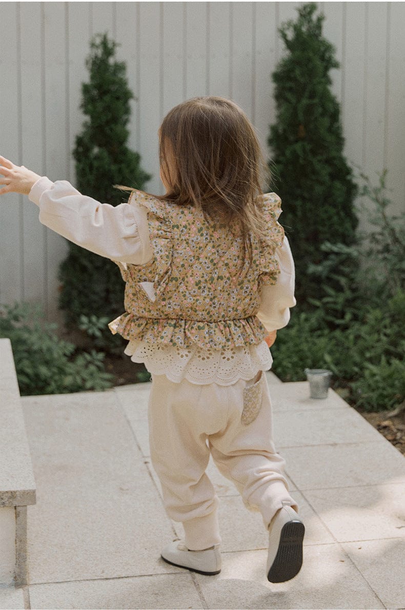 ロングパンツ・スウェットパンツ ワイドシルエットスウェットパンツ イージーウエスト裾リブボトムス【mh0010834】