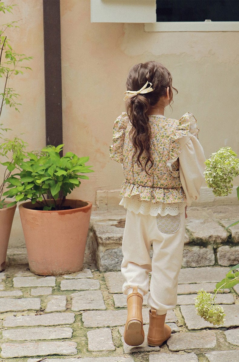 ロングパンツ・スウェットパンツ ワイドシルエットスウェットパンツ イージーウエスト裾リブボトムス【mh0010834】