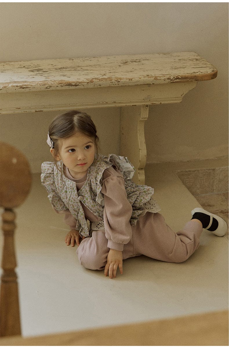 ロングパンツ・スウェットパンツ ワイドシルエットスウェットパンツ イージーウエスト裾リブボトムス【mh0010834】