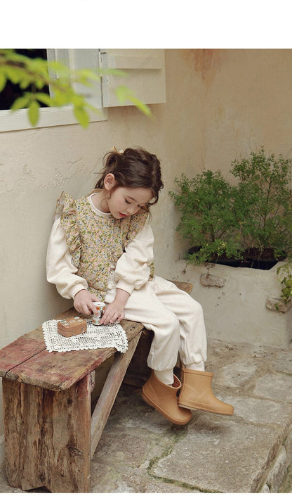 ロングパンツ・スウェットパンツ ワイドシルエットスウェットパンツ イージーウエスト裾リブボトムス【mh0010834】