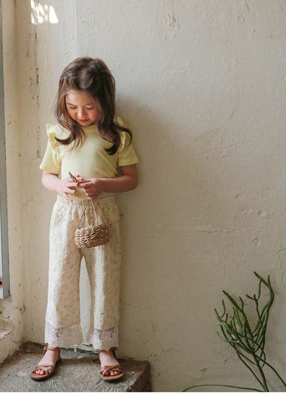 半袖Tシャツ ショルダーフリル半袖Tシャツ【mh0010284】