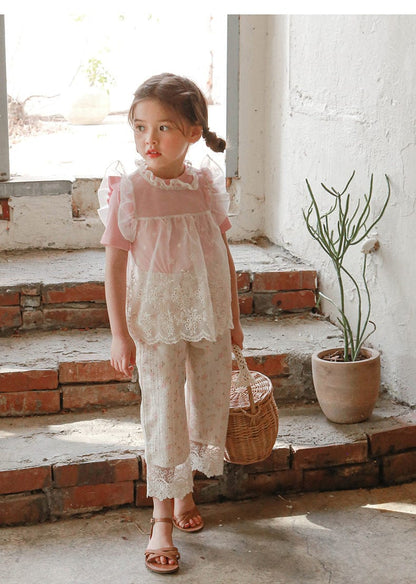 半袖Tシャツ ショルダーフリル半袖Tシャツ【mh0010284】