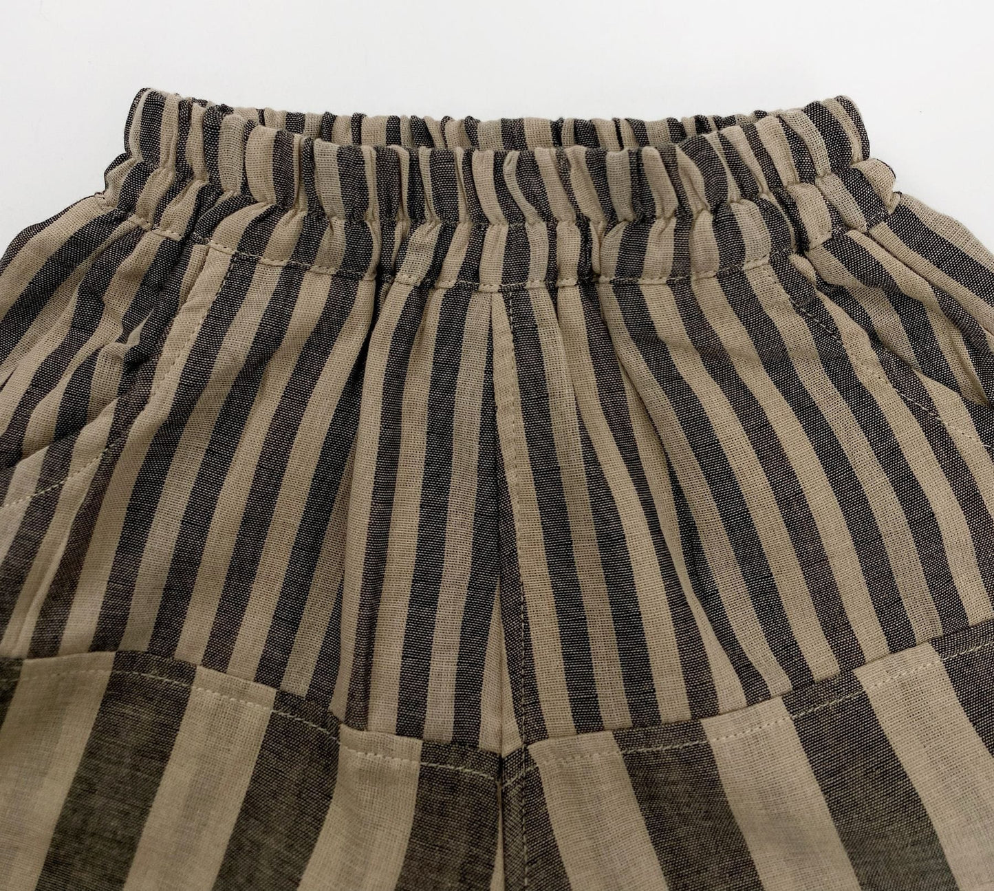 Striped Casual Cotton Shorts ストライプ ハーフパンツ【mh0013473】 Gikv king ハーフパンツ・ショートパンツ