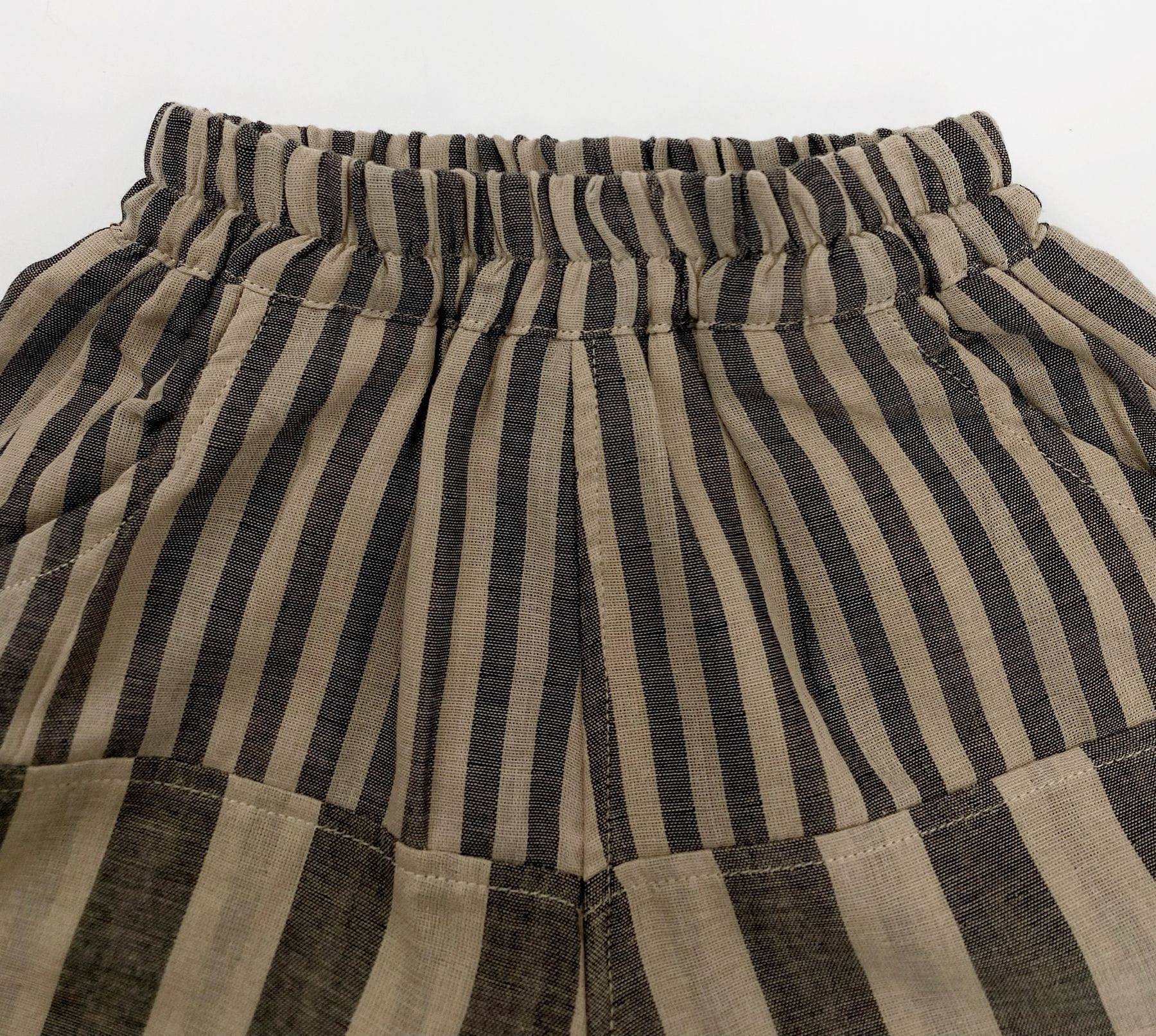 Striped Casual Cotton Shorts ストライプ ハーフパンツ【mh0013473】 Gikv king ハーフパンツ・ショートパンツ