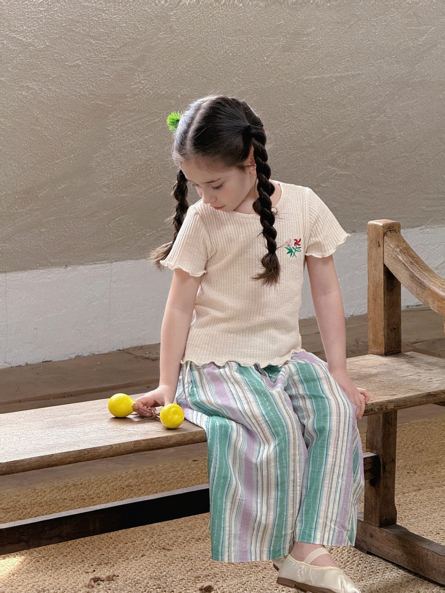 Striped Casual Loose Wide-leg Pants ストライプ ロングパンツ【mh0013414】 Jianzidan ロングパンツ・スウェットパンツ