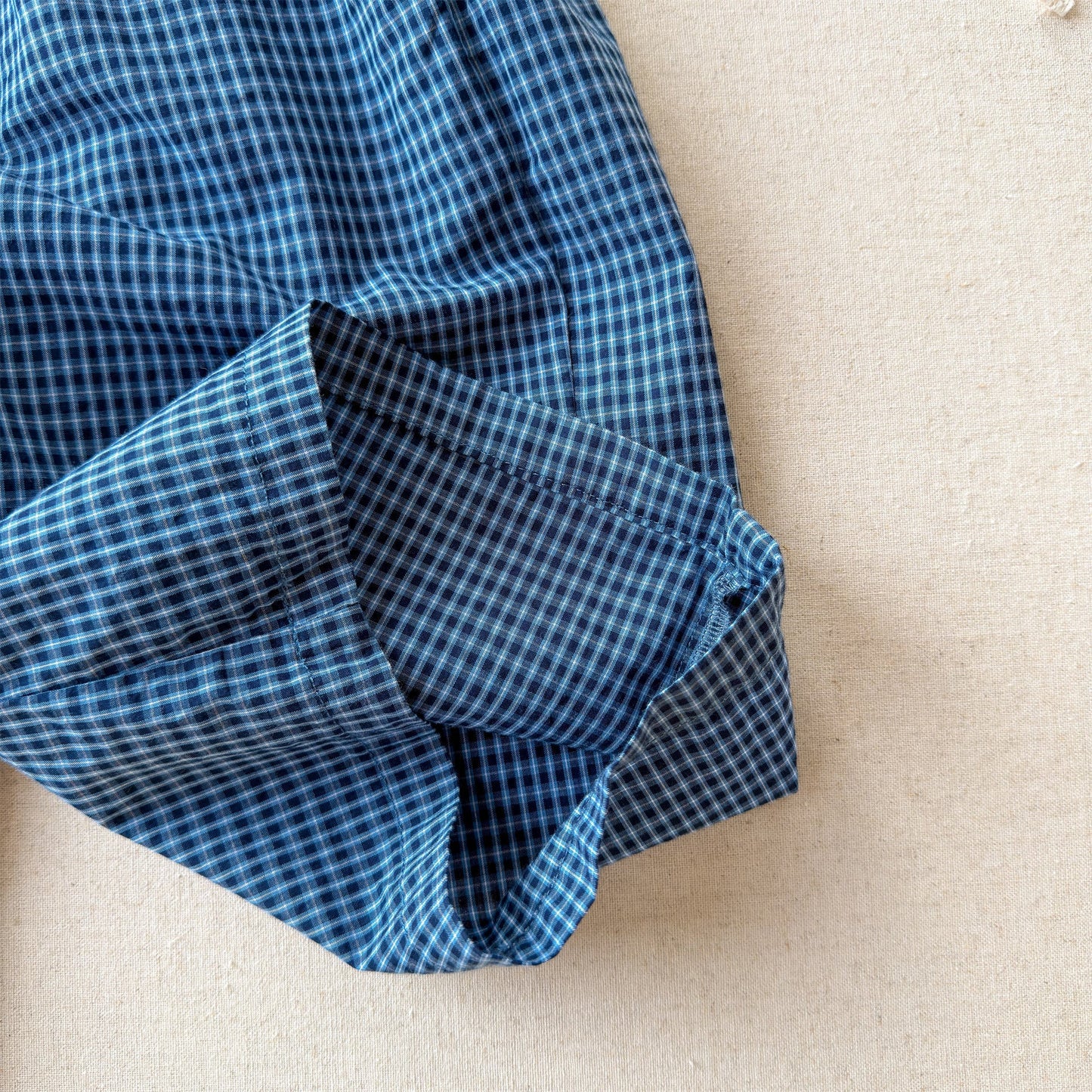 Striped Check Wide Cropped Pants ストライプ チェック ワイドパンツ【mh0012443】 ADbaby ロングパンツ・スウェットパンツ