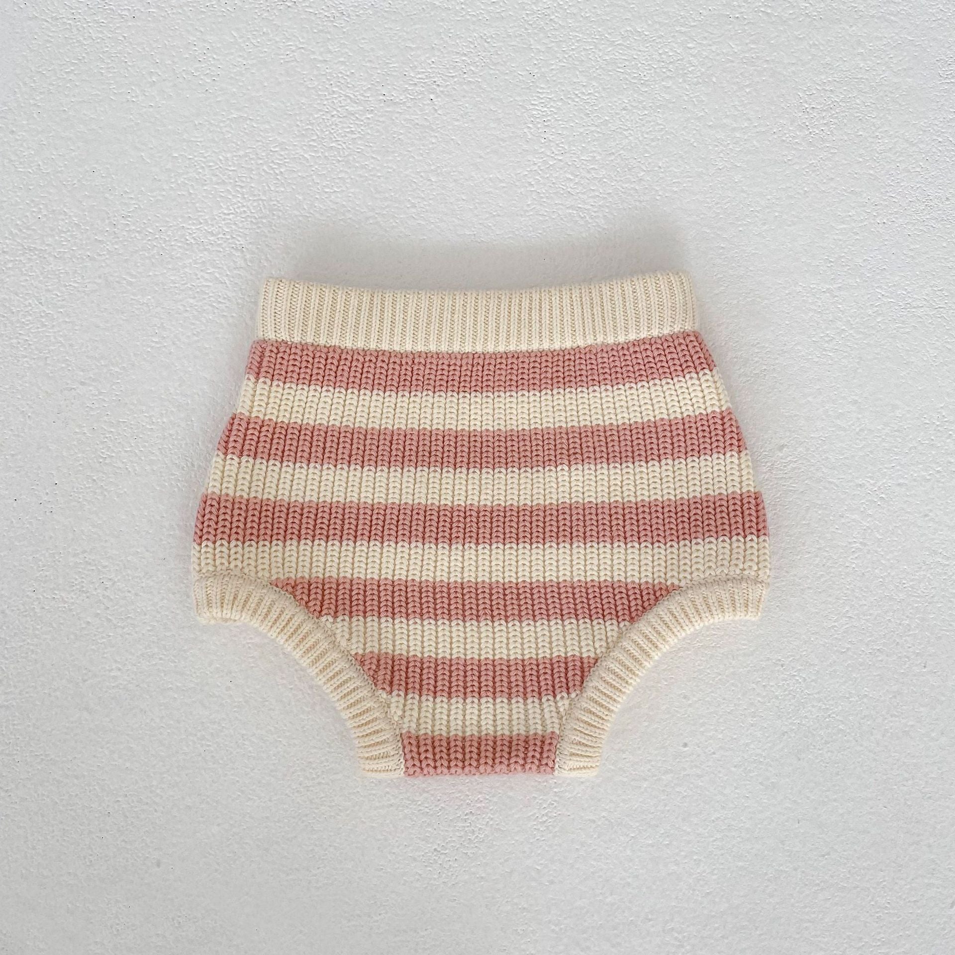 Striped Cotton Knit Two-Piece Set ボーダー コットン ニット セットアップ【mh0012397】 Engepapa