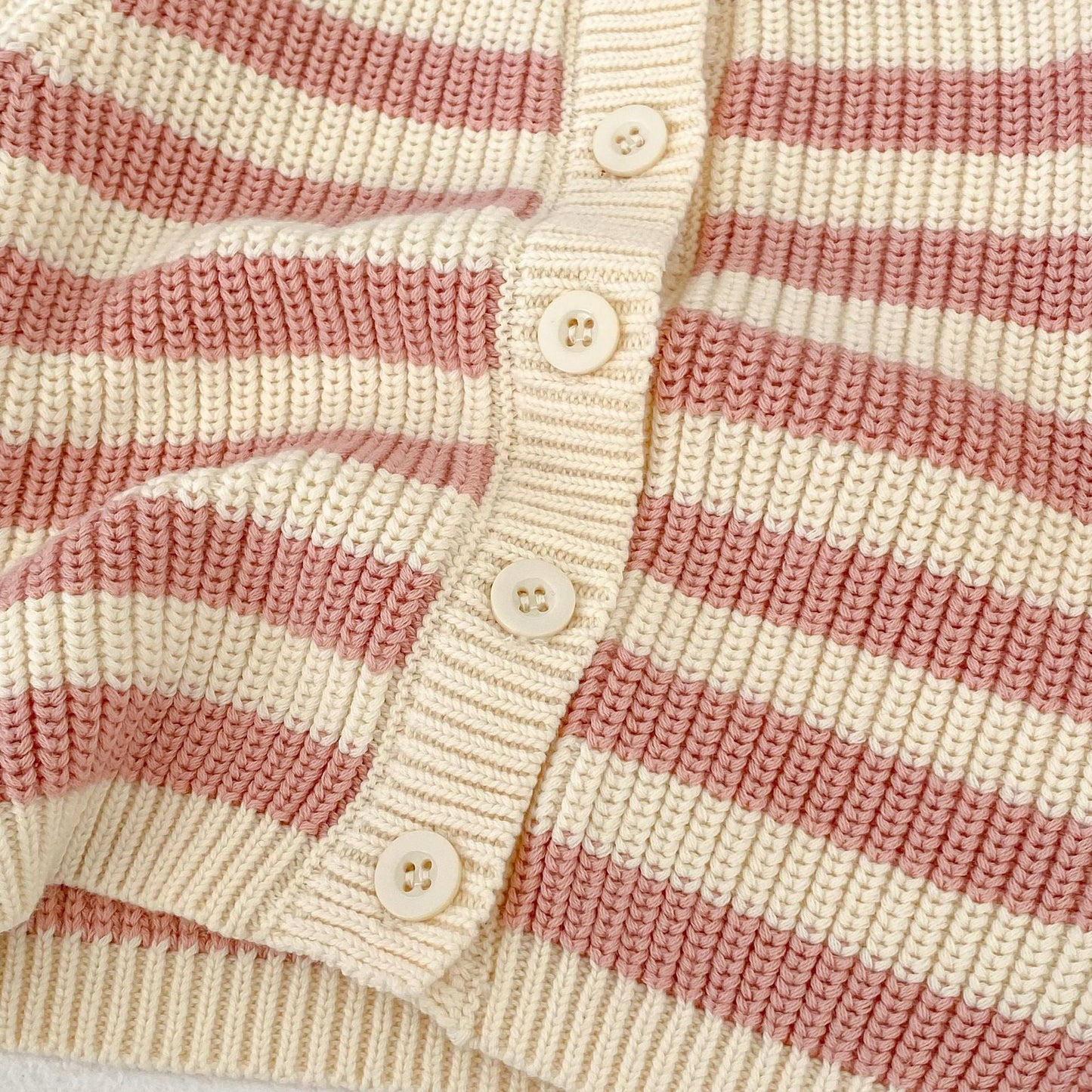 Striped Cotton Knit Two-Piece Set ボーダー コットン ニット セットアップ【mh0012397】 Engepapa
