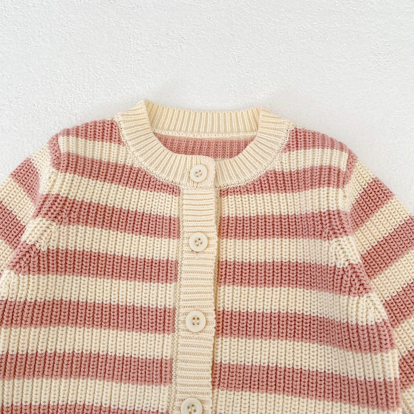 Striped Cotton Knit Two-Piece Set ボーダー コットン ニット セットアップ【mh0012397】 Engepapa