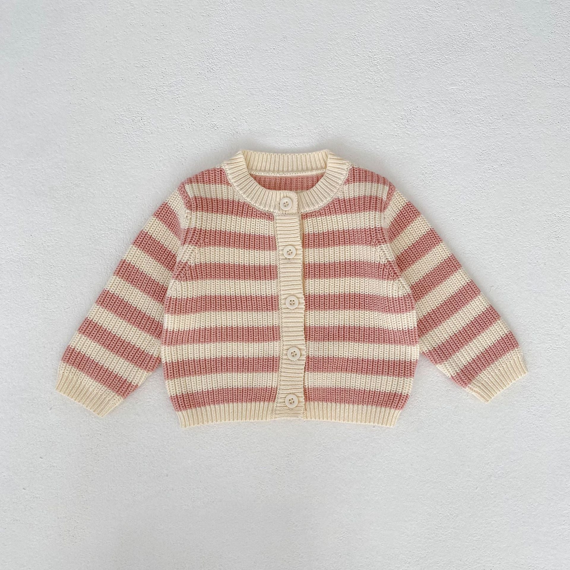 Striped Cotton Knit Two-Piece Set ボーダー コットン ニット セットアップ【mh0012397】 Engepapa