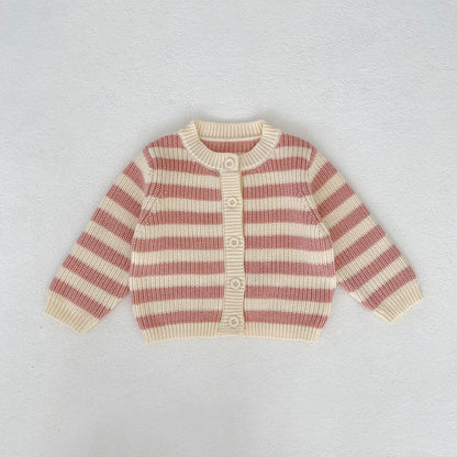 Striped Cotton Knit Two-Piece Set ボーダー コットン ニット セットアップ【mh0012397】 Engepapa