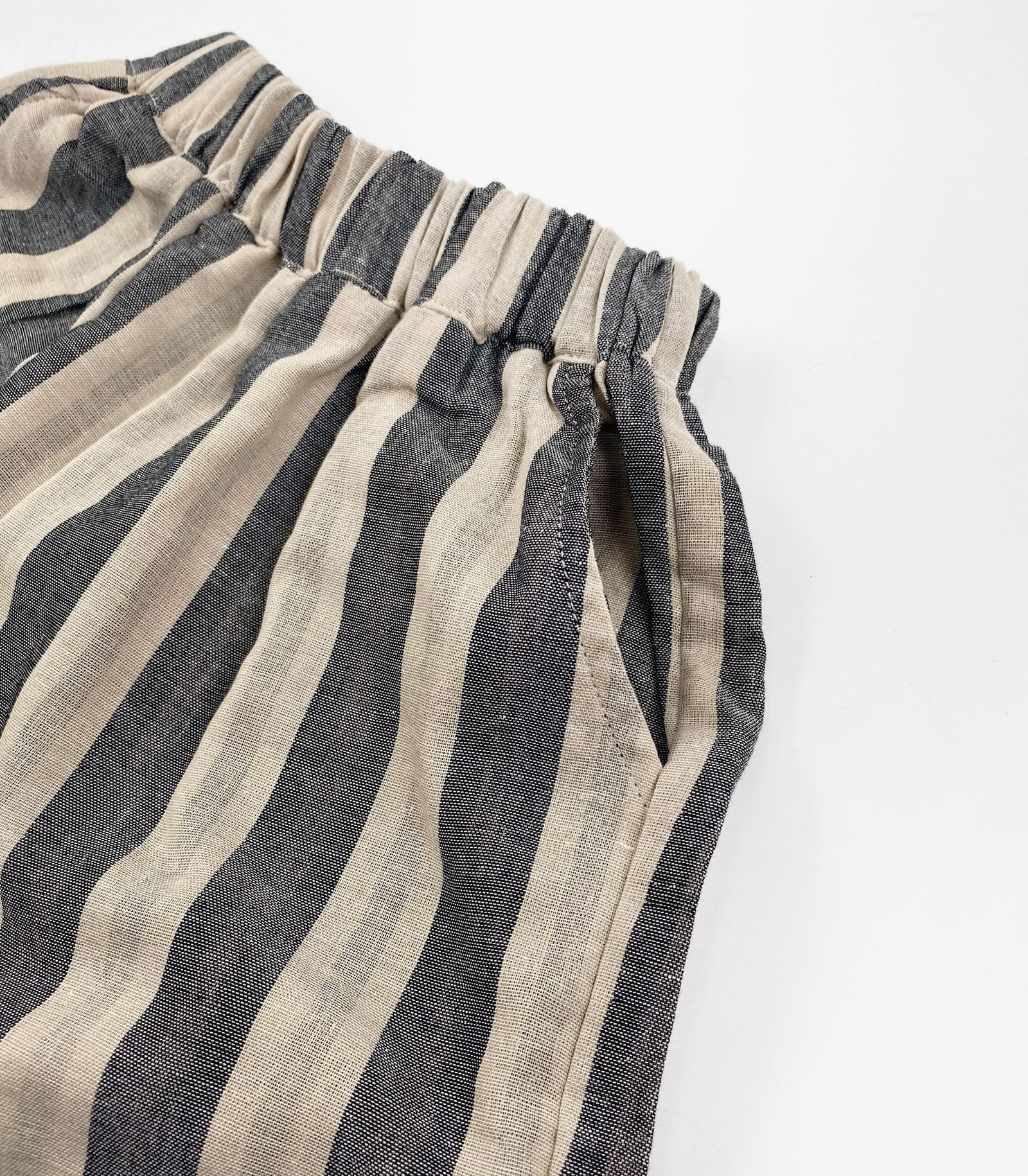 Striped Woven Cotton Shorts ストライプ ハーフパンツ【mh0013476】 Gikv king ハーフパンツ・ショートパンツ