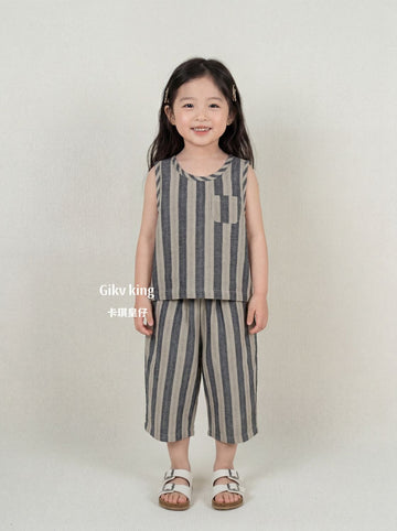 Striped Woven Cotton Shorts ストライプ ハーフパンツ【mh0013476】 Gikv king ハーフパンツ・ショートパンツ
