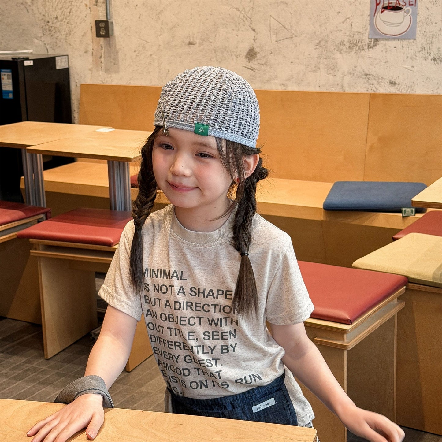 レターグラフィティプリント 半袖Tシャツ【mh0013720】 ADbaby 半袖Tシャツ