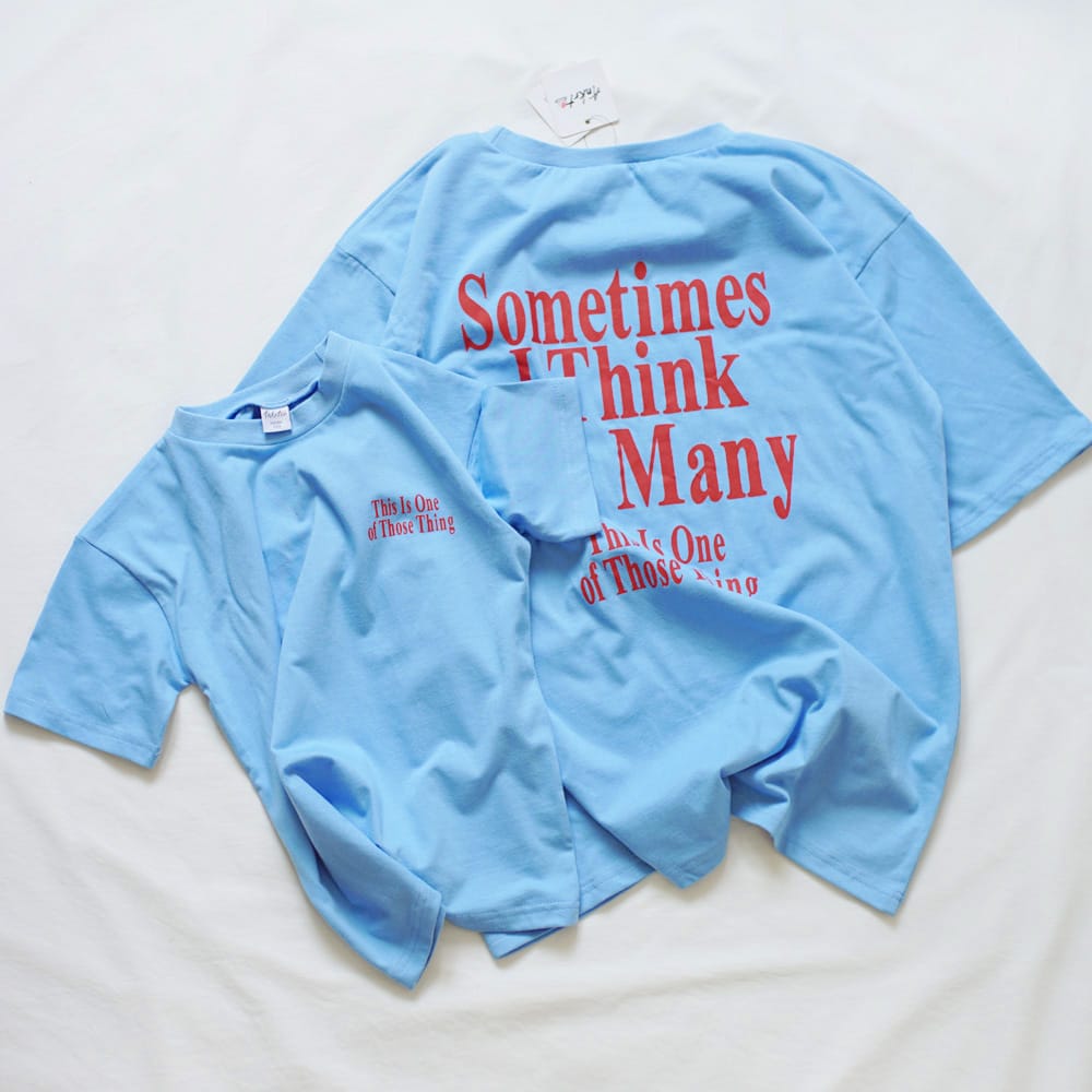 キッズ ロゴプリント ルーズ バックプリント コットン 半袖Tシャツ【mh0013826】 ANKRT 半袖Tシャツ