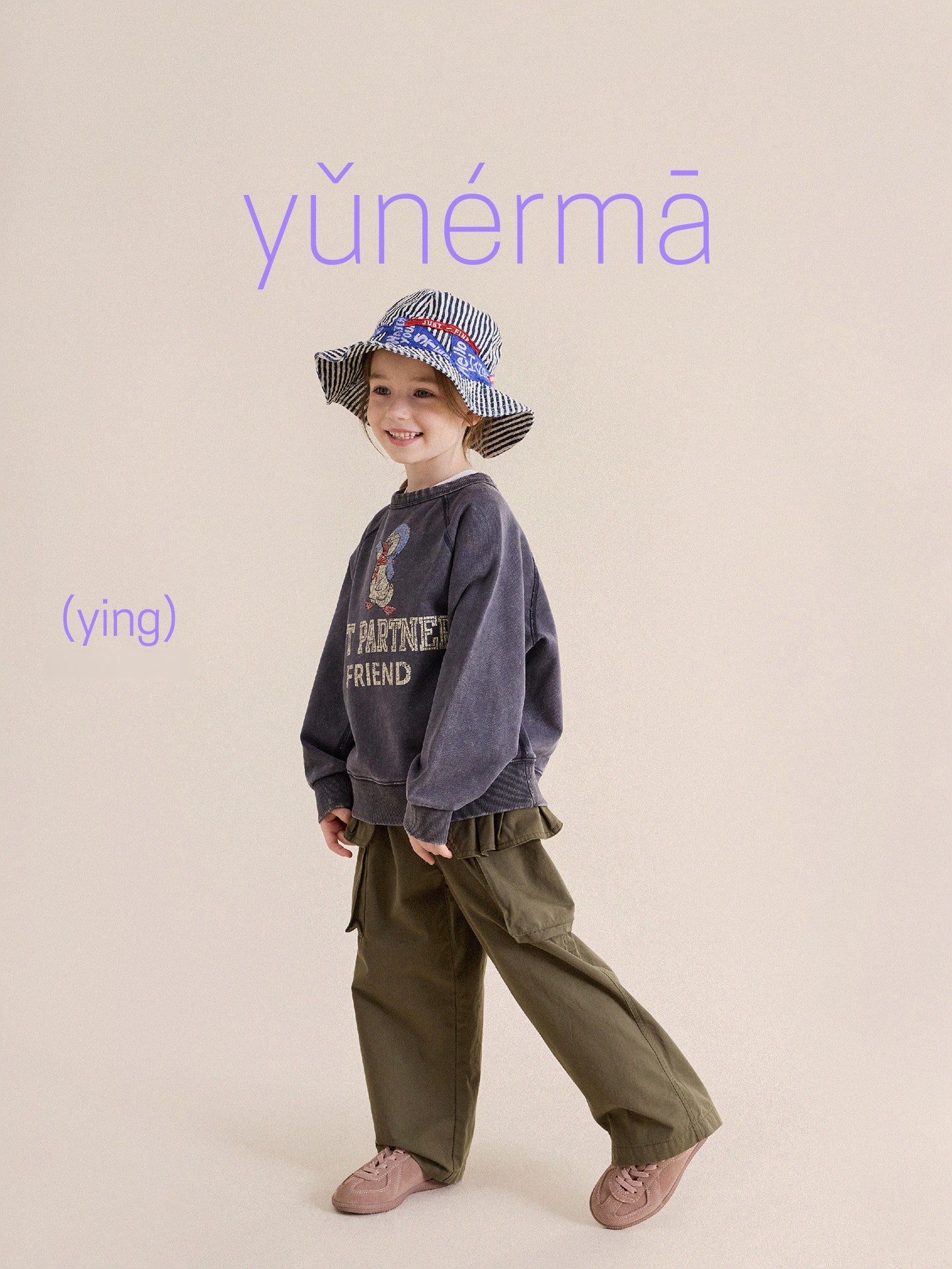 Kids' and Juniors' Character Print Long-Sleeve Sweatshirt [mh0013970]