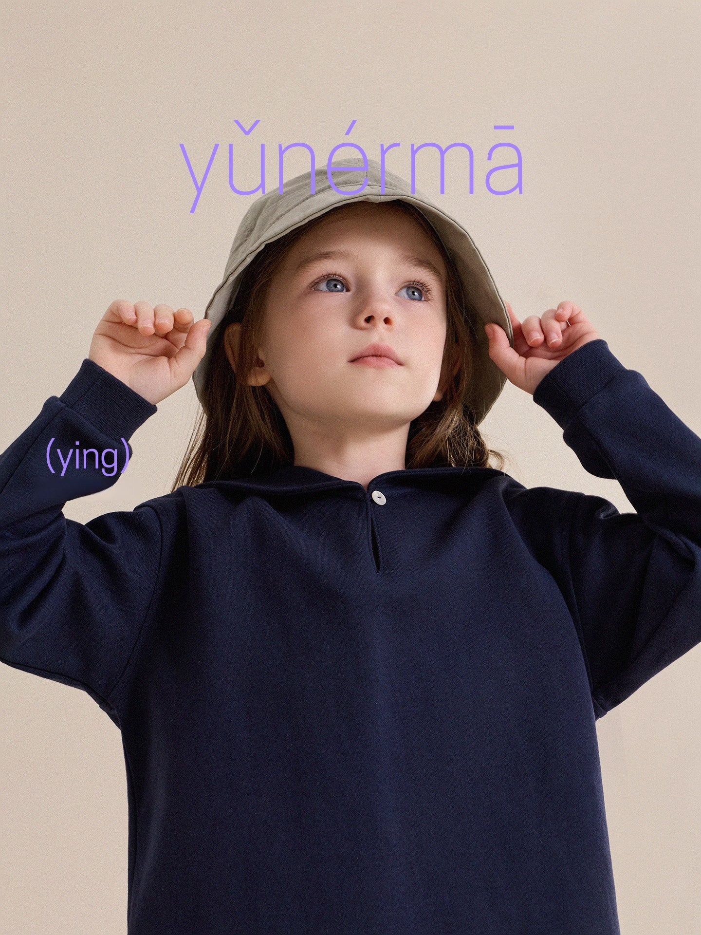 Baby, Kids, and Junior Sailor Collar Long-Sleeve Sweatshirt [mh0013974]