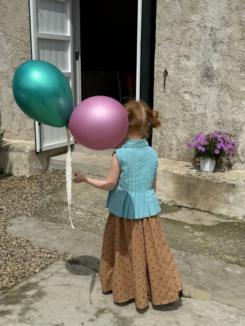 Textured Cotton Linen Culottes ドット シンプル ロングガウチョパンツ【mh0012822】 Chengle ロングパンツ・スウェットパンツ