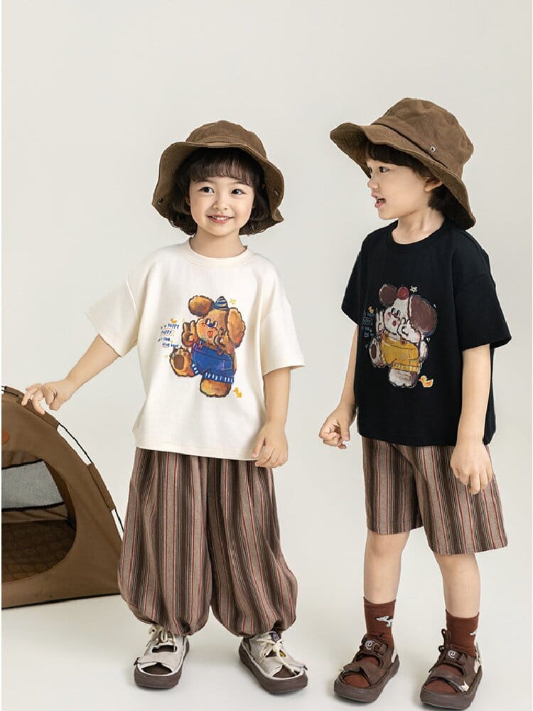 Textured Cotton Shorts ストライプ チェック ショートパンツ【mh0012728】 YoehYaul ハーフパンツ・ショートパンツ