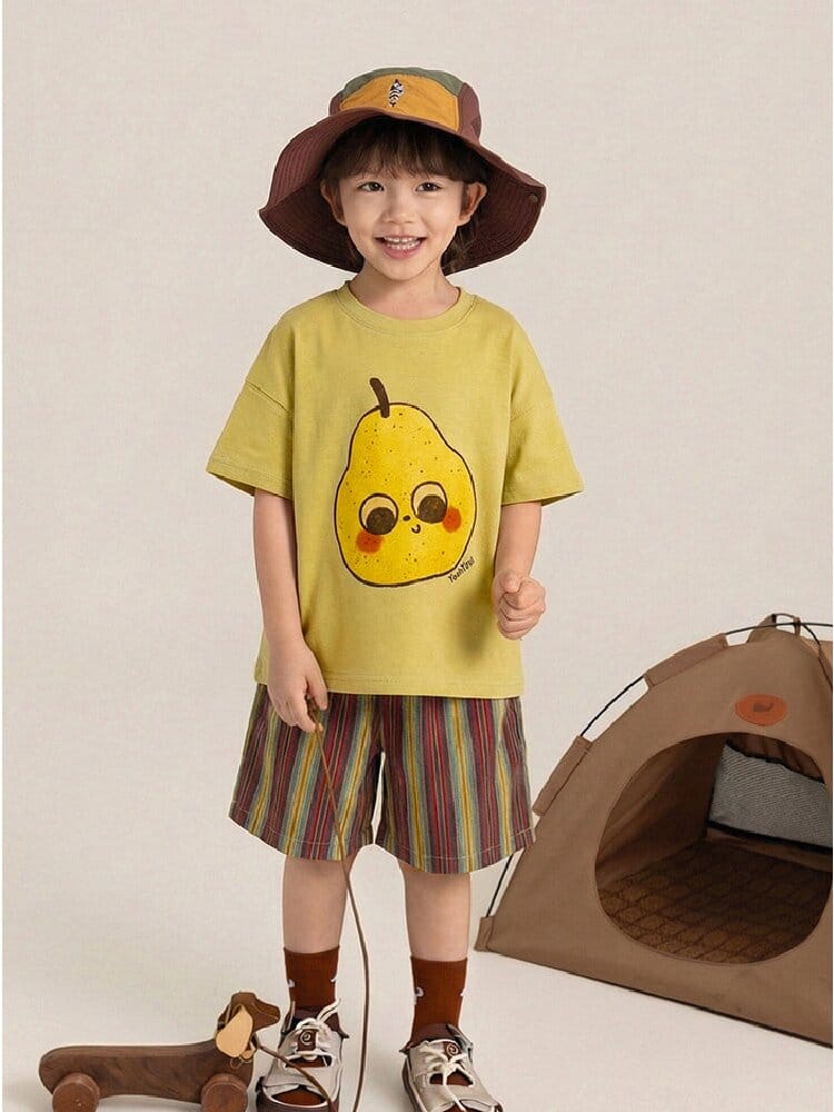Textured Cotton Shorts ストライプ チェック ショートパンツ【mh0012728】 YoehYaul ハーフパンツ・ショートパンツ
