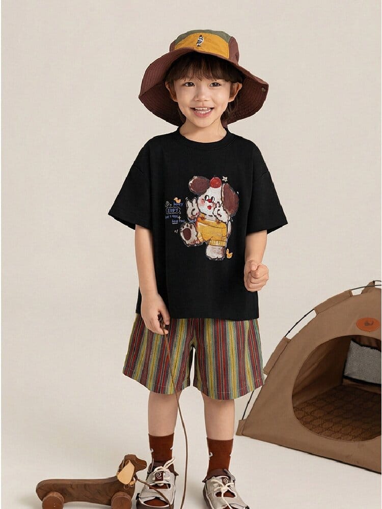 Textured Cotton Shorts ストライプ チェック ショートパンツ【mh0012728】 YoehYaul ハーフパンツ・ショートパンツ