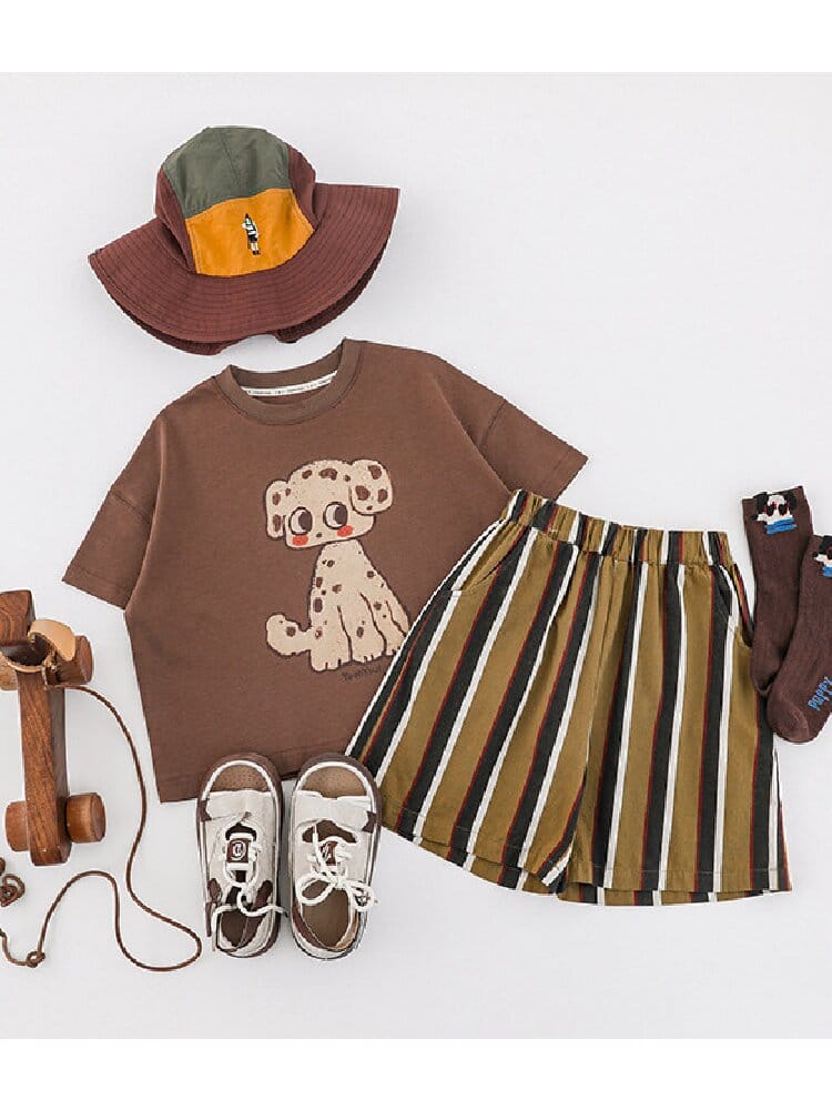 Textured Cotton Shorts ストライプ チェック ショートパンツ【mh0012728】 YoehYaul ハーフパンツ・ショートパンツ