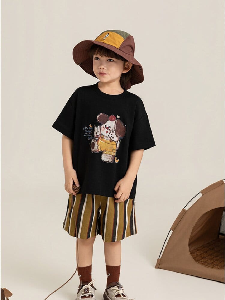 Textured Cotton Shorts ストライプ チェック ショートパンツ【mh0012728】 YoehYaul ハーフパンツ・ショートパンツ