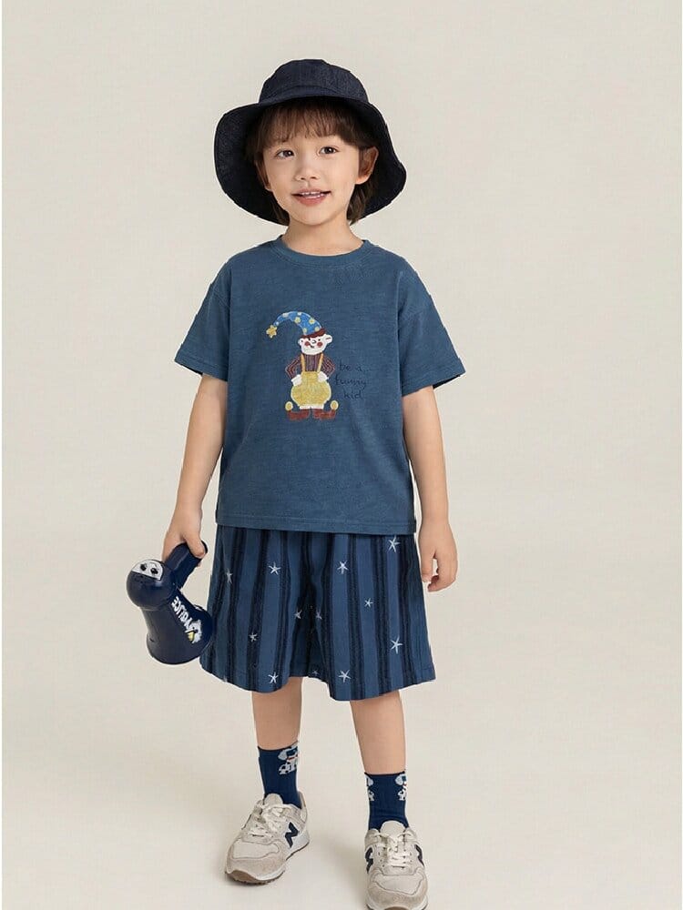 Textured Cotton Shorts ストライプ チェック ショートパンツ【mh0012728】 YoehYaul ハーフパンツ・ショートパンツ