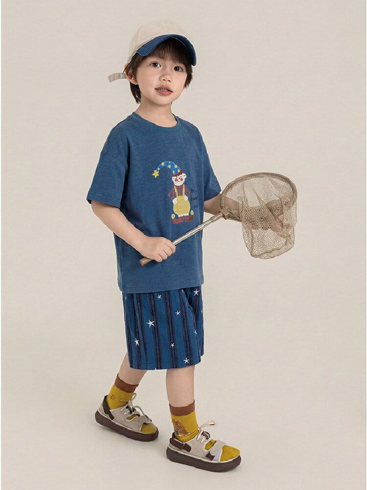Textured Cotton Shorts ストライプ チェック ショートパンツ【mh0012728】 YoehYaul ハーフパンツ・ショートパンツ