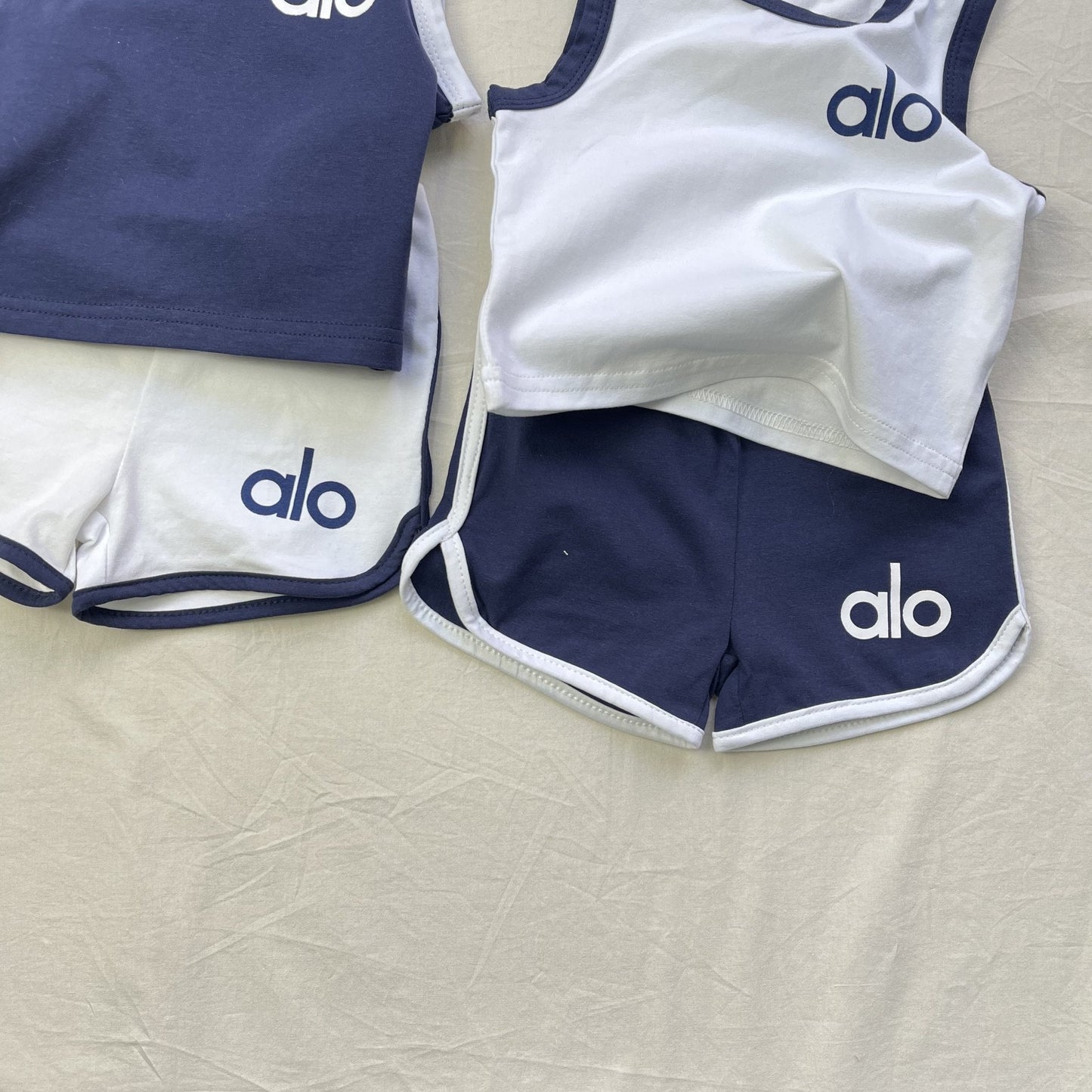 Thin Summer Casual Vest Shorts Set カジュアル セットアップ タンク ショートパンツ【mh0012298】 yi nian ni