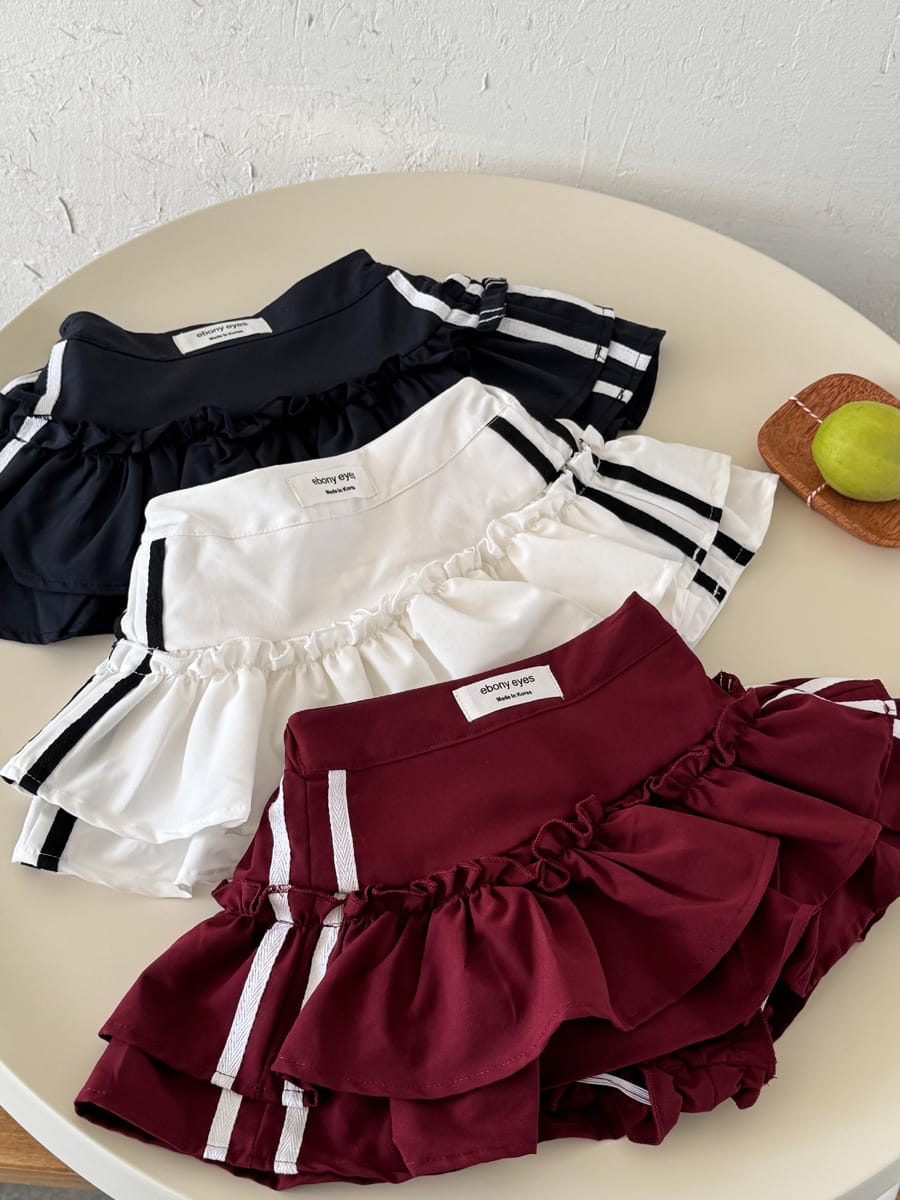 Tiered Sporty Skirt ティアード ミニスカート【mh0013072】 mamahalo kids スカート