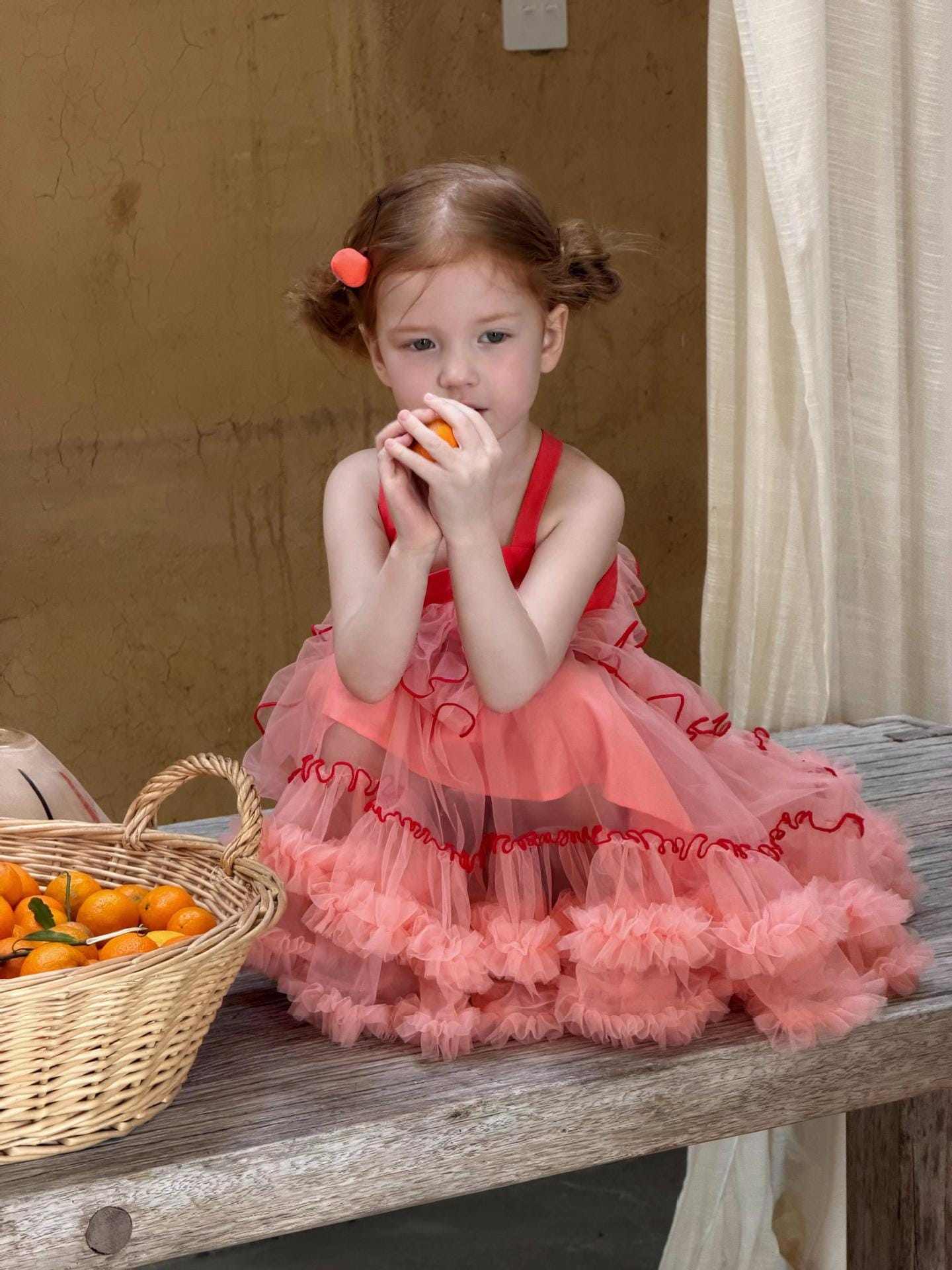 Tiered Tulle Dress ティアード チュールワンピース【mh0013052】 Jianzidan ノースリーブワンピース