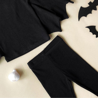 長袖セットアップ ハロウィンコスチューム バットマンセットアップ 3点セット【mh0010552】