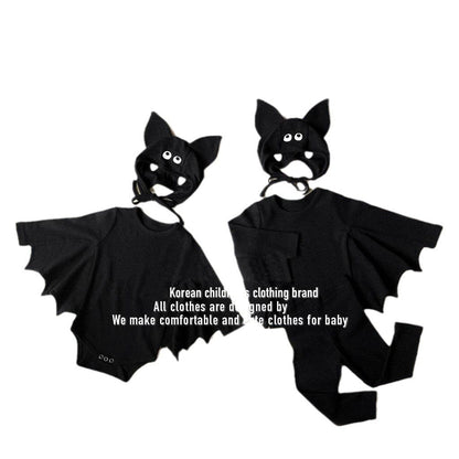 長袖セットアップ ハロウィンコスチューム バットマンセットアップ 3点セット【mh0010552】